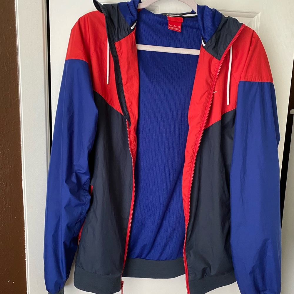 Nike color block windbreaker